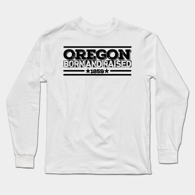 oregon Long Sleeve T-Shirt by HB Shirts
